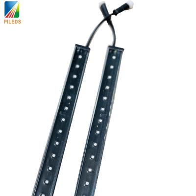 China Hotel 5050 Face IC RGB Pixel MI Bar Digital Led MI Bar Black Ip67 12v Led Light Bar 16pixels/m for sale