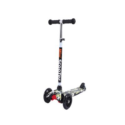 China Factory Hot Selling Cheap Price Adjustable Mini 3 Wheel Kids Kick Scooter / Baby Scooter For Kid With PU Flashing Wheels for sale