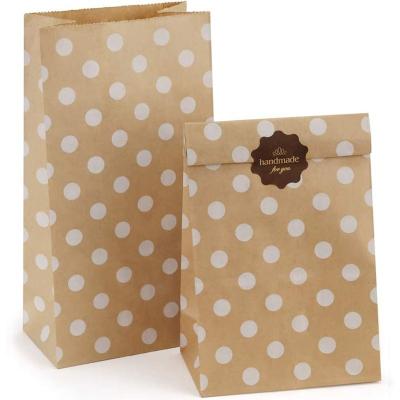 China Moisture Proof Recyclable Kraft Paper Bag With Twisted Handle Reusable Shopping Paper Bags Logo Printed for sale