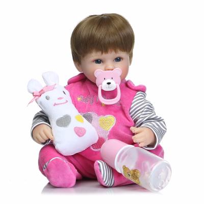 China Silicone DIY TOY Children Girls Reborn Doll 16 Inch Reborn Baby Men Toys - Doll for sale