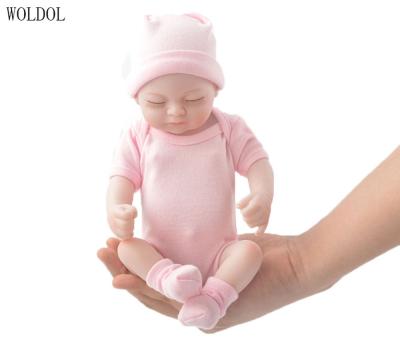 China DIY TOY Woldol 10inch 24cm Full Vinyl Dolls 10inch Silicone Baby Doll Reborn Newborn Birthday Gift Handmade for sale