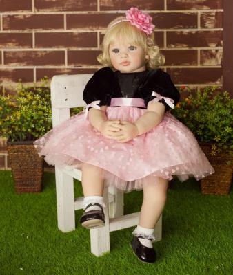 China DIY TOY 60cm Silicone Vinyl Reborn Baby - Doll Toys Realistic Princess Dolls Room Collection Toy Fashion Babies Birthday Gift for sale