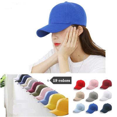 China European and American Sun hat stripe sports leisure women's outdoor sports fashionable men's COMMON hat canvas baseball hat for sale