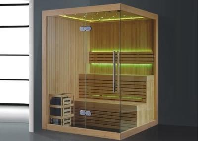 China 4 Personen Sauna Raum akzeptiert Anpassbares Bedienfeld mit der Zeit zu verkaufen