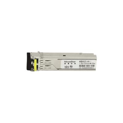 China Industrial Single Mode Gigabit Single Mode Fiber SFP Module 1.25g LC Interface 20km Interface 20km Single Mode Fiber Optic Transceiver Module for sale