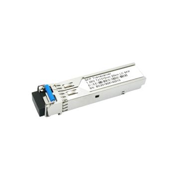 China FTTX Wholesale Price 1.25gbps Tx1310/rx1550nm 20km SFP Bidirectional Transceiver SFP Fiber Optic Module for sale