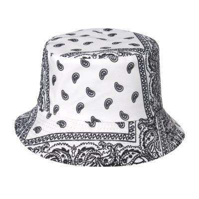 China breathable & Wholesale Paisley Design Waterproof Multicolor Bucket Hat Fisherman Bucket Hats for sale