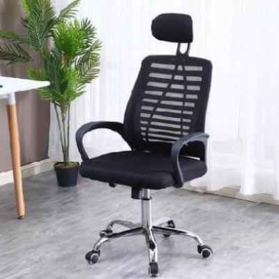 China New Product Adjustable Good Quality Office Mesh Chair Headrest Computer Swivel (Height) Cheap Staff Chair for sale