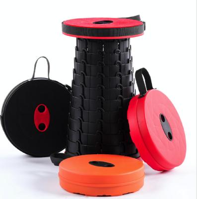 China stool home & High Quality Practical Outdoor Portable Ottoman Adjust Telescopic Round Stool for sale