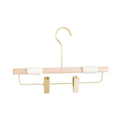 China High Quality Convenient Eco-friendly Adult Wooden Clothes Hanger Non-slip and Traceless Women's Clothes Hanger for sale