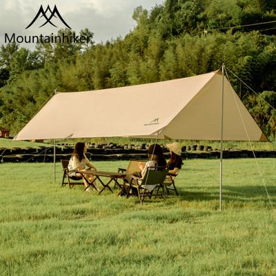 China UV-Resistant Outdoor Party Hexagon Tent UV Protection Portable Camping Picnic Canopy for sale