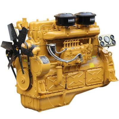 China Shanghai generator power 6 cylinder 170kw 6135AZD-1 diesel generator engine water cooled dongfeng 6135 diesel engine for sale