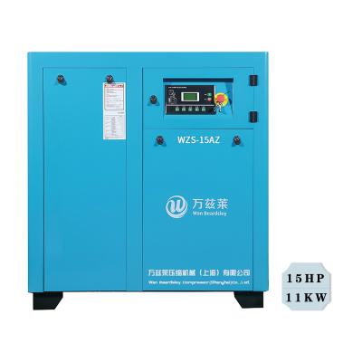 China OIL-LESS Original 15 HP Compressed Air Price for sale