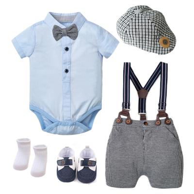 China Formal Cotton Newborn Baby Clothes Set Children Clothes Boy Long Pants Autumn Spring Clothing Children Clothes Wholesale for sale