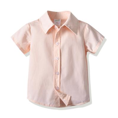 China Baby boy anti-pilling short sleeve shirt for kids summer outwear for sale