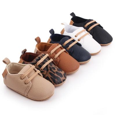 China Round Toddler Multicolor Soft Sole Anti-skid Sole Walkers Infant Newborn Crib Shoes Infant Crib Shoes For Baby Boy Shoes for sale