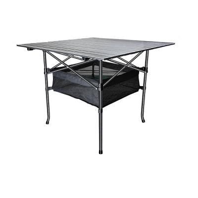 China With A Net Outdoor Portable 2021 New Lightweight Aluminum Folding Table for sale