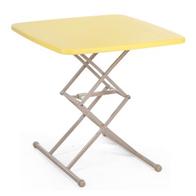 China Contemporary High Quality Portable Adjustable Height Outdoor Plastic Folding Tables for sale