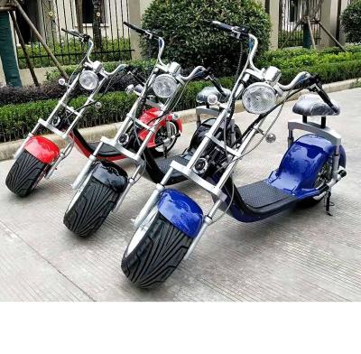 China Top Hot Selling NEW Design CityCoco Chopper / Har-grazing Tire 2000W Electric Scooter Fat Bike Electric Scooter for sale