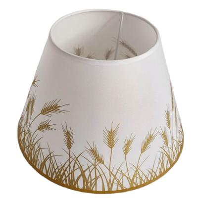 China Fashion Best Selling Fashion Designs Barrel Shape Embroidered Lamp Shade With E27 E26 For Table Floor Light for sale