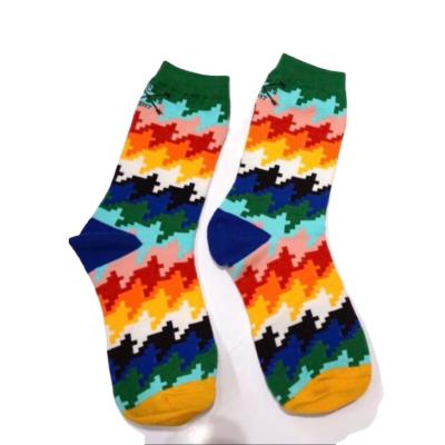 China Wholesale Customized New Design Fashion Cotton Colorful Ankle Socks QUICK DRY for sale