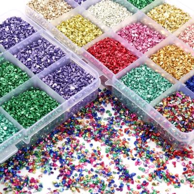 China 300g Accessories 300g Filler DIY Table Decorating Cake Fruit Crushed Stone Coaster Filling Crystal For Epoxy Resin Decorative Mold for sale