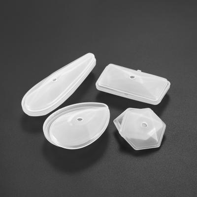 China 1pcs Disposable Silicon Molding Mold for UV Epoxy Resin Necklace Pendant Earring for DIY Jewelry Finding Making Silicone Mold for sale