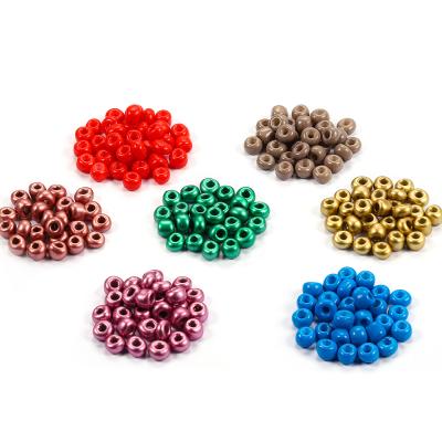 China Craft Glass Beads For Jewelry Accessories 300-600pcs/lot Czech Beads Glass Spacer Beads Candy Color For DIY Bracelet Jewelry Making Accessories for sale