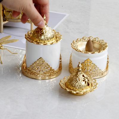 China Chinese simple modern European style new product incense combination light luxury ceramic censer censer for sale for sale