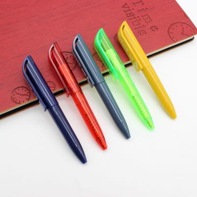 China office & 2021 Latest Design School Pen Custom Cheap Promotional Plastic Pen Twist Tip Advertising Pen for sale