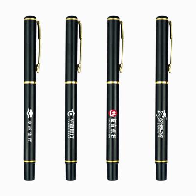 China office & Executive Gift Good Quality Business Advertising Pen Premium Metal Gel Pen School Pen Roller Ball Gel Pens With Custom Logo for sale