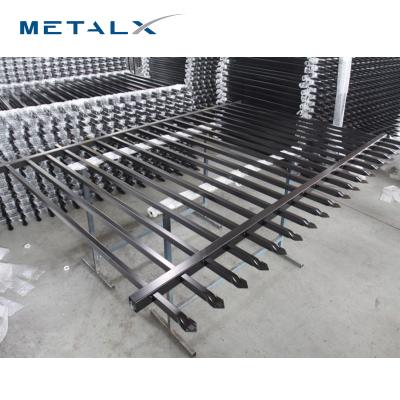 China High Quality Portable Iron Picket 6x8 Fence Panels Tubular Fence Easily Assembled Philippines for sale