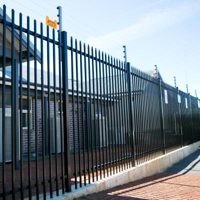 China Easily Assembled 2022 Customized Outdoor American Style Modern Backyard Metal Fences For Sale for sale