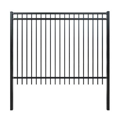 China High Quality Commercial Security Wrought Iron Removable Easily Assembled Fence Malaysia for sale