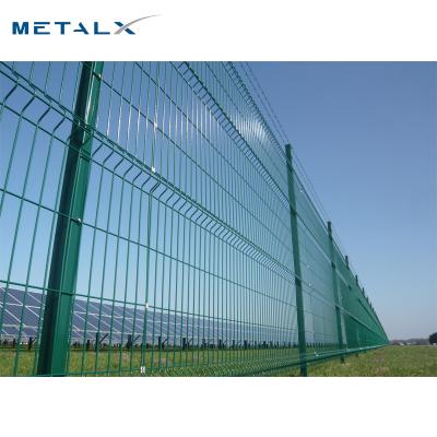 China Easily Assembled Hot Selling PVC Coated And Galvanized Welded Fencing Net Iron Wire Mesh Panel For Sale for sale