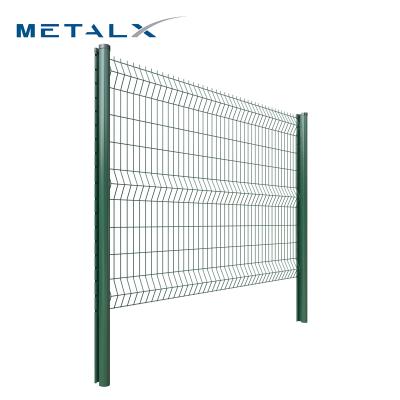 China Easily Assembled Cheap Garden V Ply Galvanized 6 Gauge 3d Curved Welded Wire Mesh Fence Panels for sale