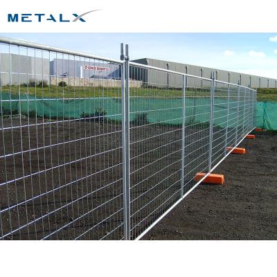 China Easily Assembled Hot Dip Galvanized Mobile Used Australia Standard Removable Outdoor Temporary Construction Fencing Panels for sale