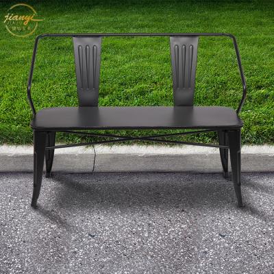 China Backyard Bench 45 Iron Sturdiness and Simple Generous Pure Industrial Bench Chair Retro Wind Stability for sale