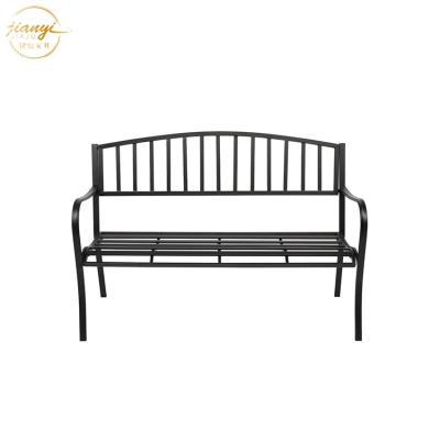 China Durable 3 Seater Metal Garden Outdoor Park Benches / Comfortable Outdoor Furniture Garden Bench Chair for sale