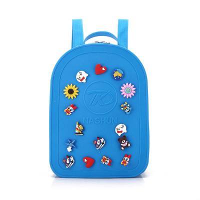 China Wholesale fashion silicone cartoon waterproof school backpack for kids,promotion cardboard backpack bag for girls for sale