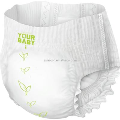 China Free Samples Disposable Free Samples Disposable Baby Pants Private Label Chlorine Baby Pants Printed Training Diapers for sale