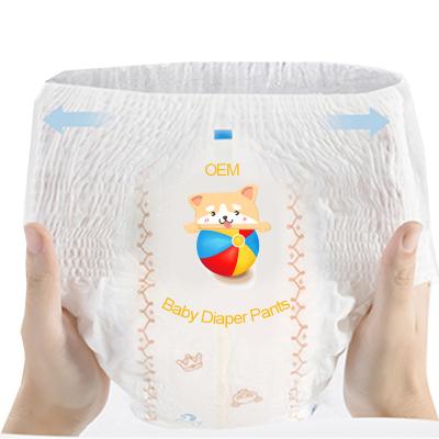 China Printed Disposable Baby Diaper Pants Japanese Mom As Training Pants Baby Low Price Best Quality From Diaper Pants Factory For Africa for sale