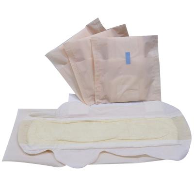 China Best Quality Breathable Pure Cotton Anion Chip Feminine Hygiene Lady Pad Disposable Bamboo Sanitary Napkin for sale