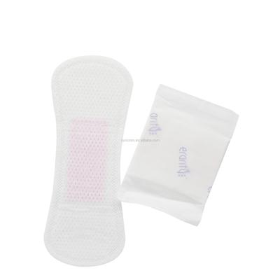 China OEM Breathable Free Samples Daily Used 155mm Disposable Sanitary Napkin Pantyliner Mini Sanitary Pad Wholesale Regular for sale