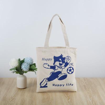 China Madame Grocery Bags with Logo Linen Organic Tote Calico printed made to order Tote Bag Cotton Canvas for sale