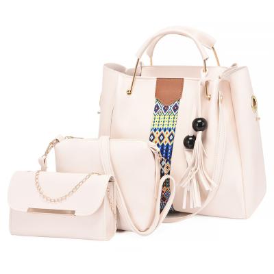 China Fashion\Comfortable Hot Selling Customized Bags\Fashion Soft Bulk Large Capacity Women's Designer Tote Hand Bag Women Purses Handbags Set Large for sale