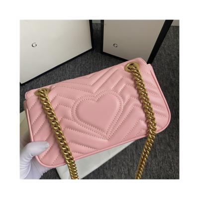 China 2021 Fashion Famous Lady Brands Luxury Handbags High Quality Designer Handbags Cross - Body Bags Dual Density Gg cc Designer Handbags For Women for sale