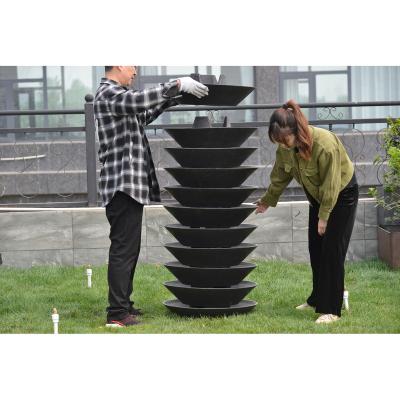 China Art Decor Greenship Vertical Easy to Install Potted Planter Tower for Decoration for sale