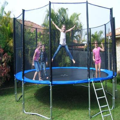 China With Protective Net HOYA Logo Outdoor Children Trampolines 2023 Hot Sale Custom Made 12ft for sale