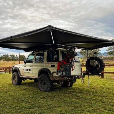 China Extended Type Car Tent Tent Waterproof Design With LED Strip Light 4x4 270 Degree Car Tent Tents for sale